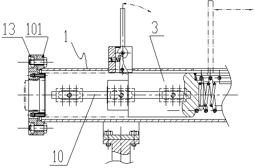 Stress balance adjusting device for thrust bearing of hydro-generator