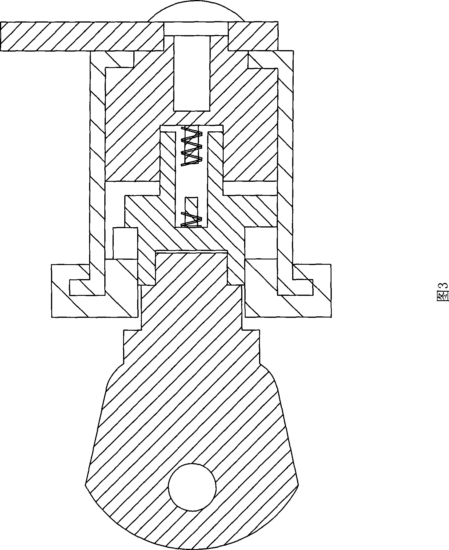 Door lock for refrigerator