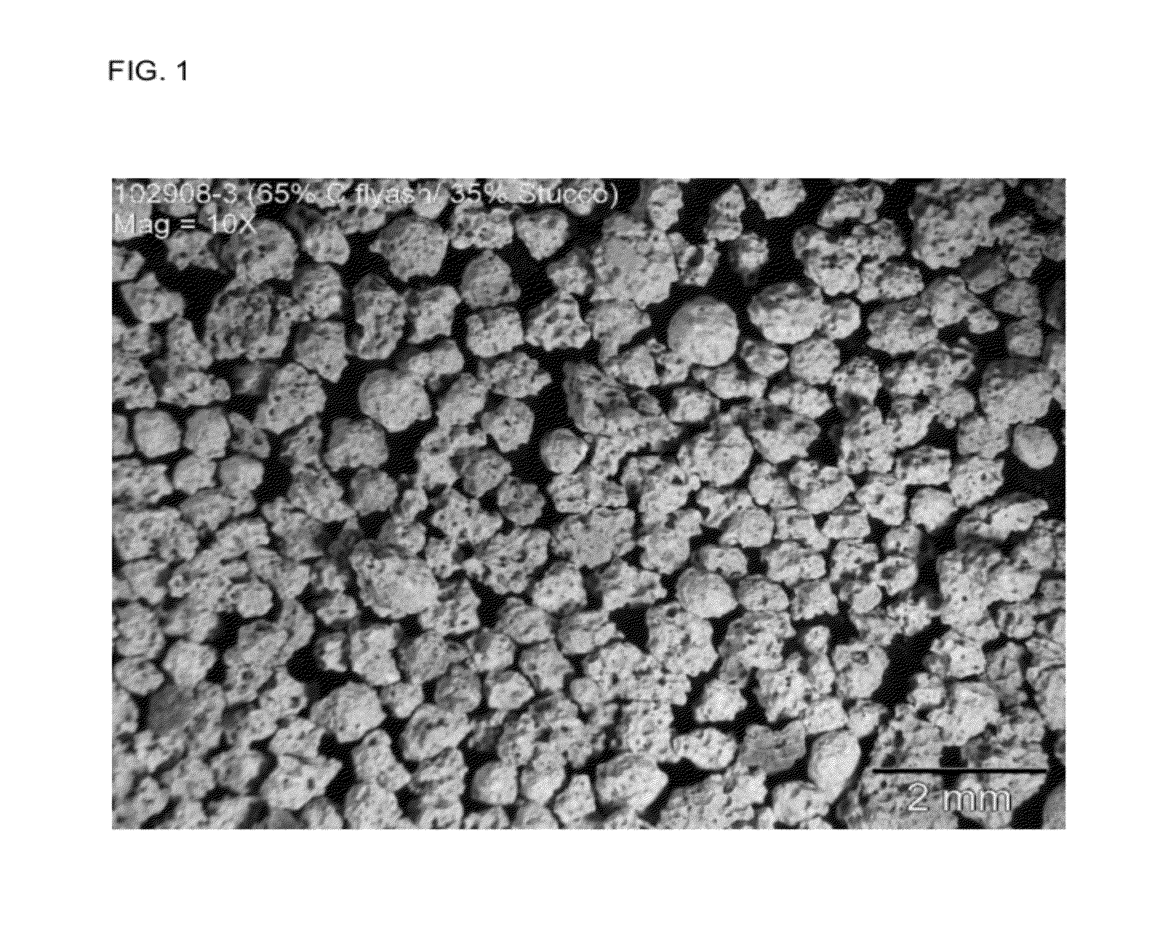 Method for In-Situ Manufacture of a Lightweight Fly Ash Based Aggregate