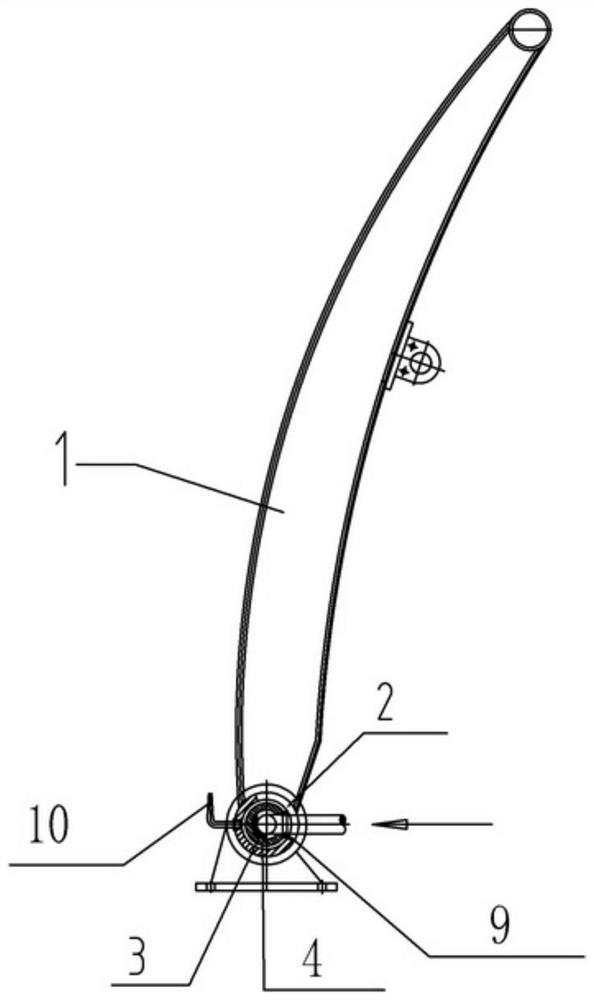Air intake mechanism for antifreeze gate