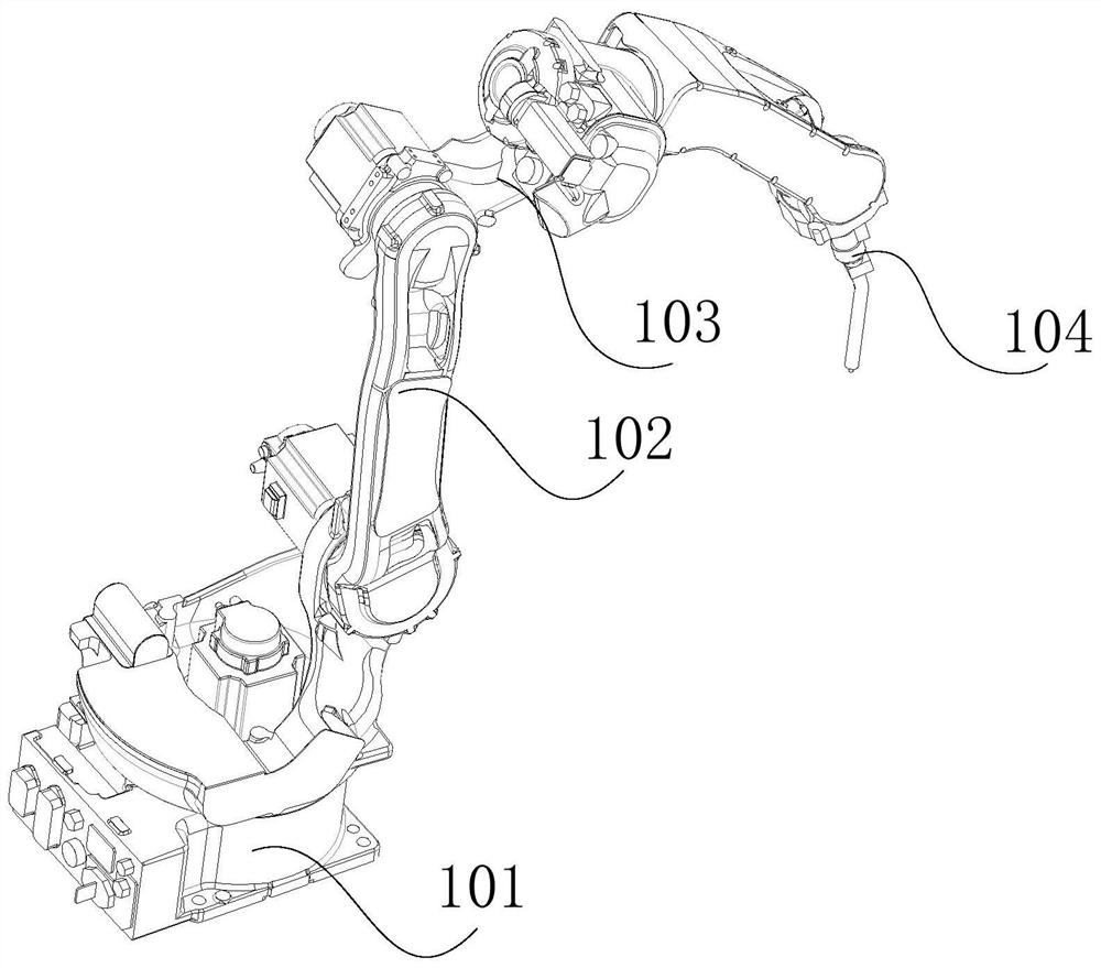 A method and device for correcting the pose of a robot end tool