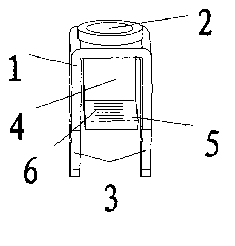 Electromagnet connector assembly circuit board binding post