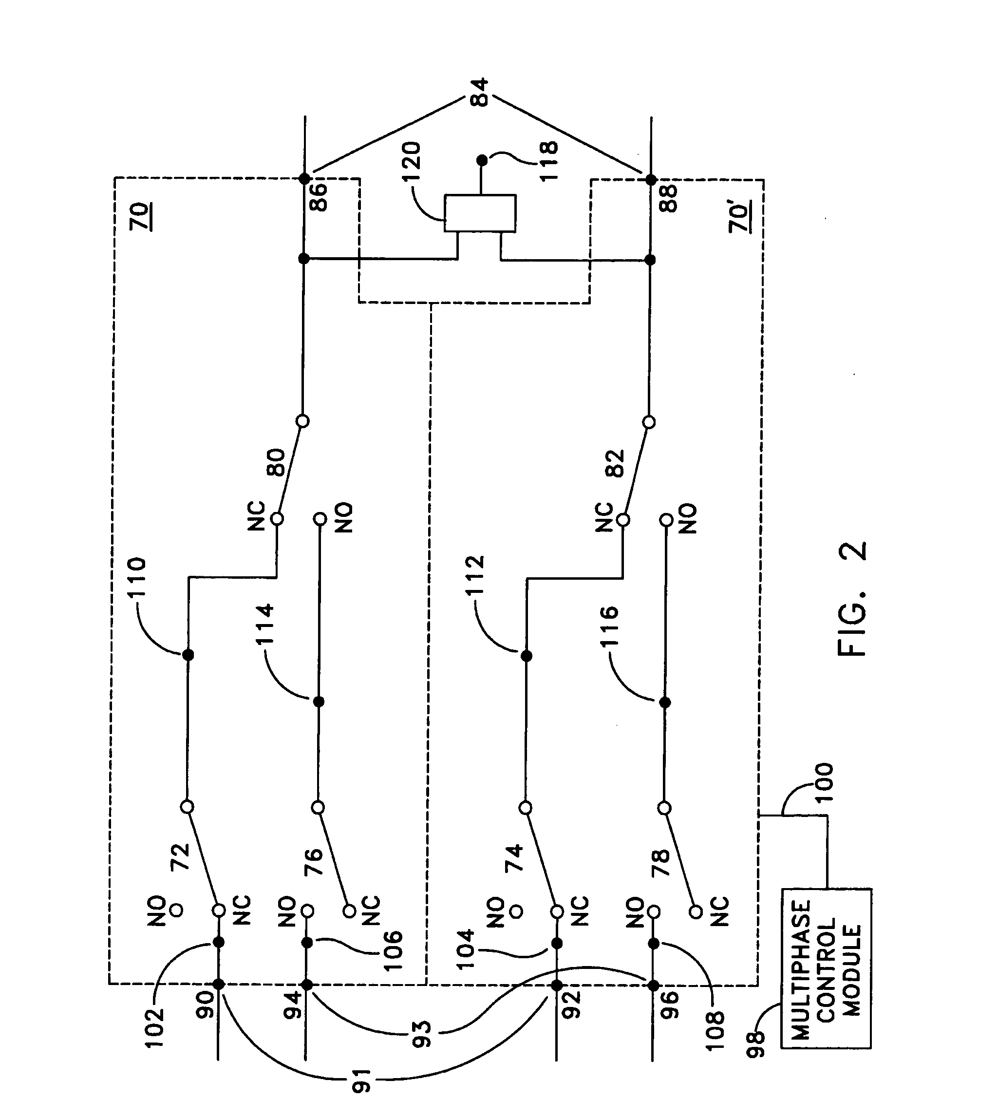 Apparatus and method for preventing an electrical backfeed