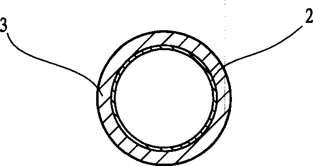 Composite type environment protection wire pole and production techonlogy thereof