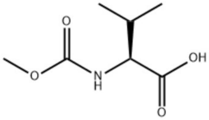 Synthesis process of MOC-L-valine