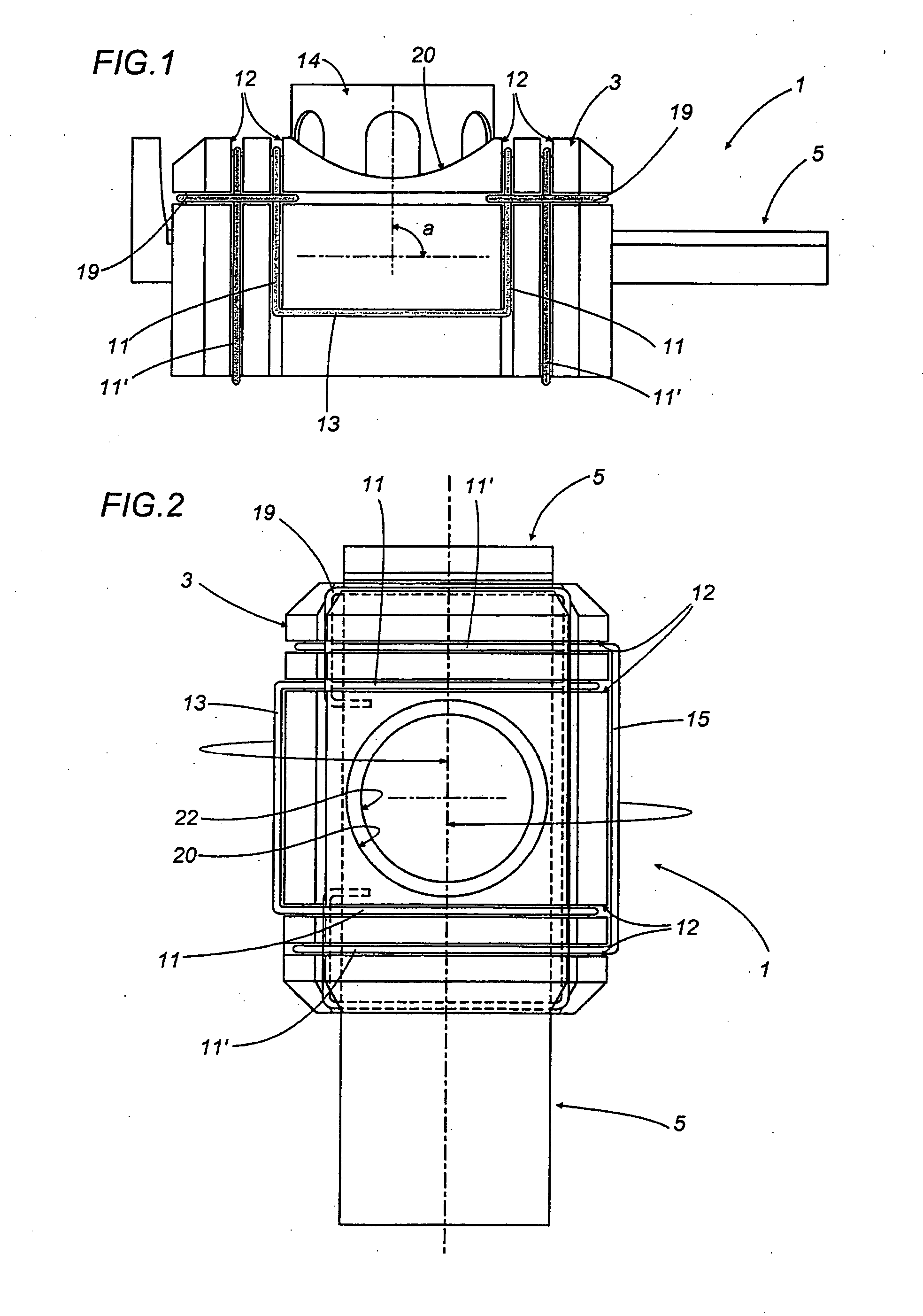 Device for end-to-side anastomosis