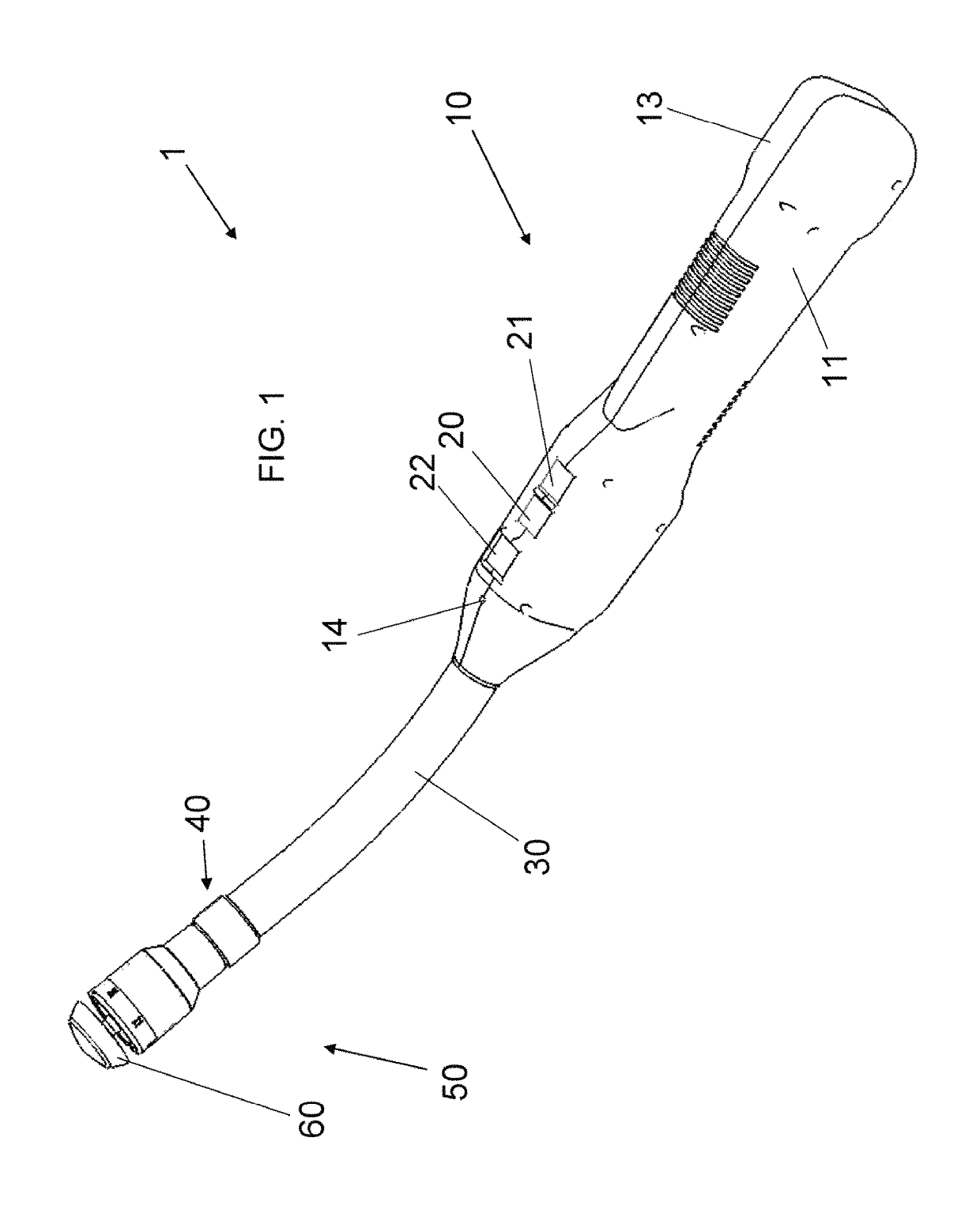 Electrically self-powered surgical instrument with manual release