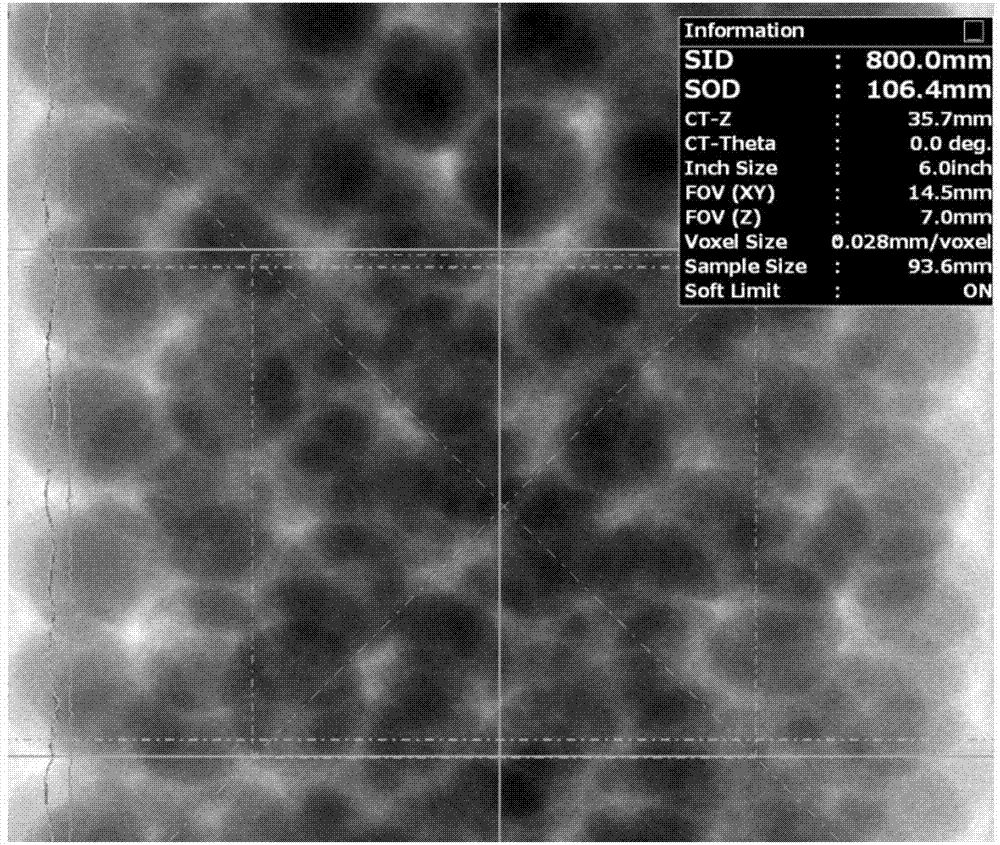 Method for extracting natural gas hydrate reservoir pore skeletal structure