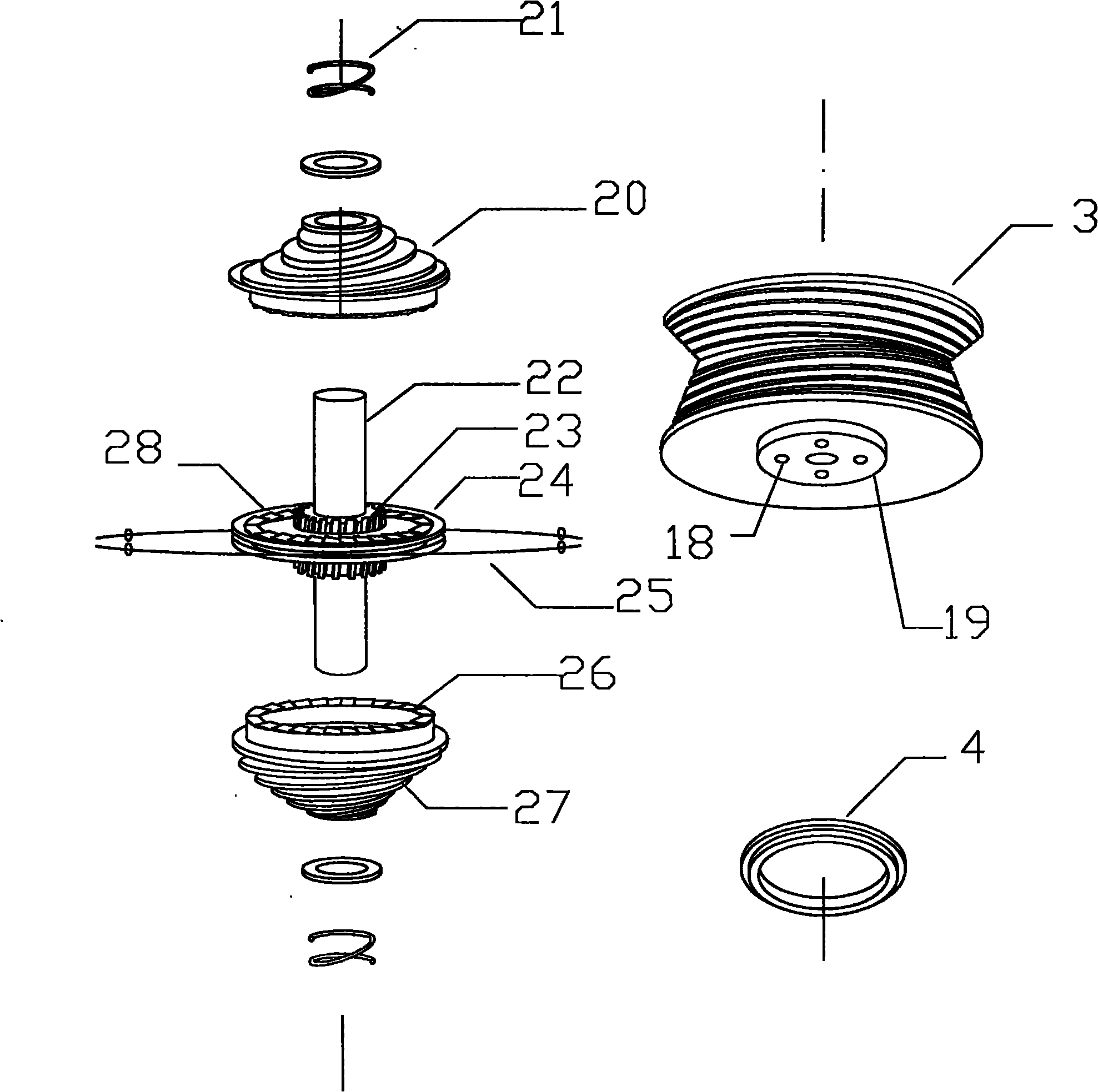 Window wiper capable of multi-point positioning and reciprocated rotating