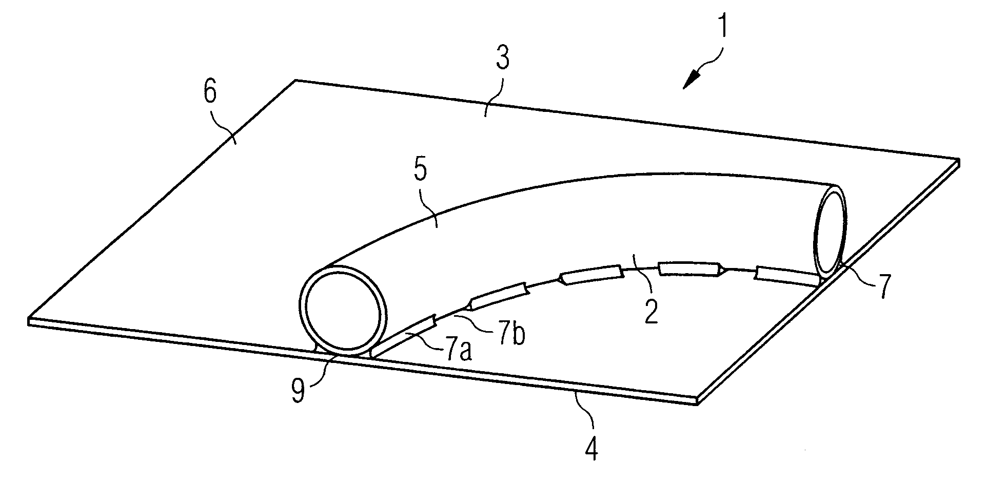 Absorber for a thermal solar collector and method for the production of such an absorber