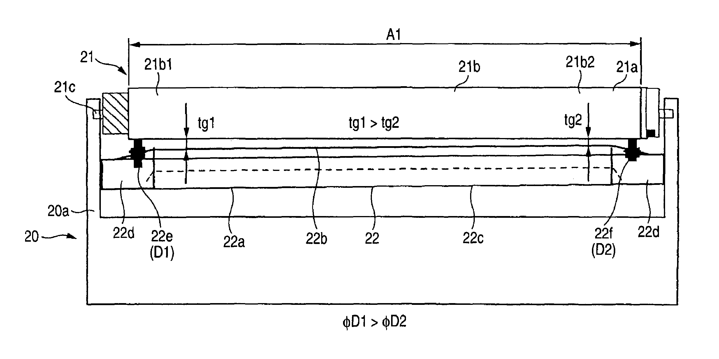 Image forming apparatus having device for charging a photosensitive body