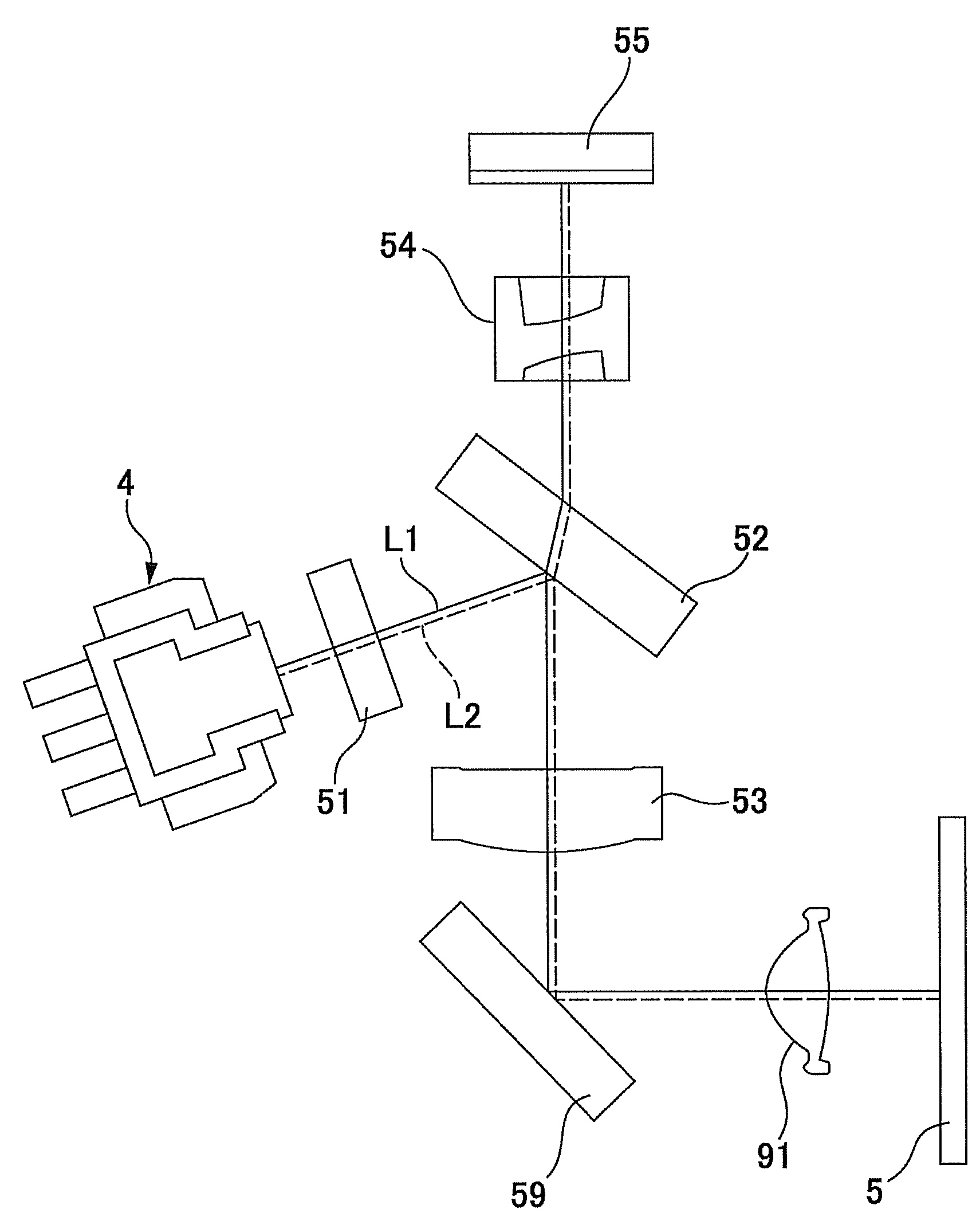 Optical head device