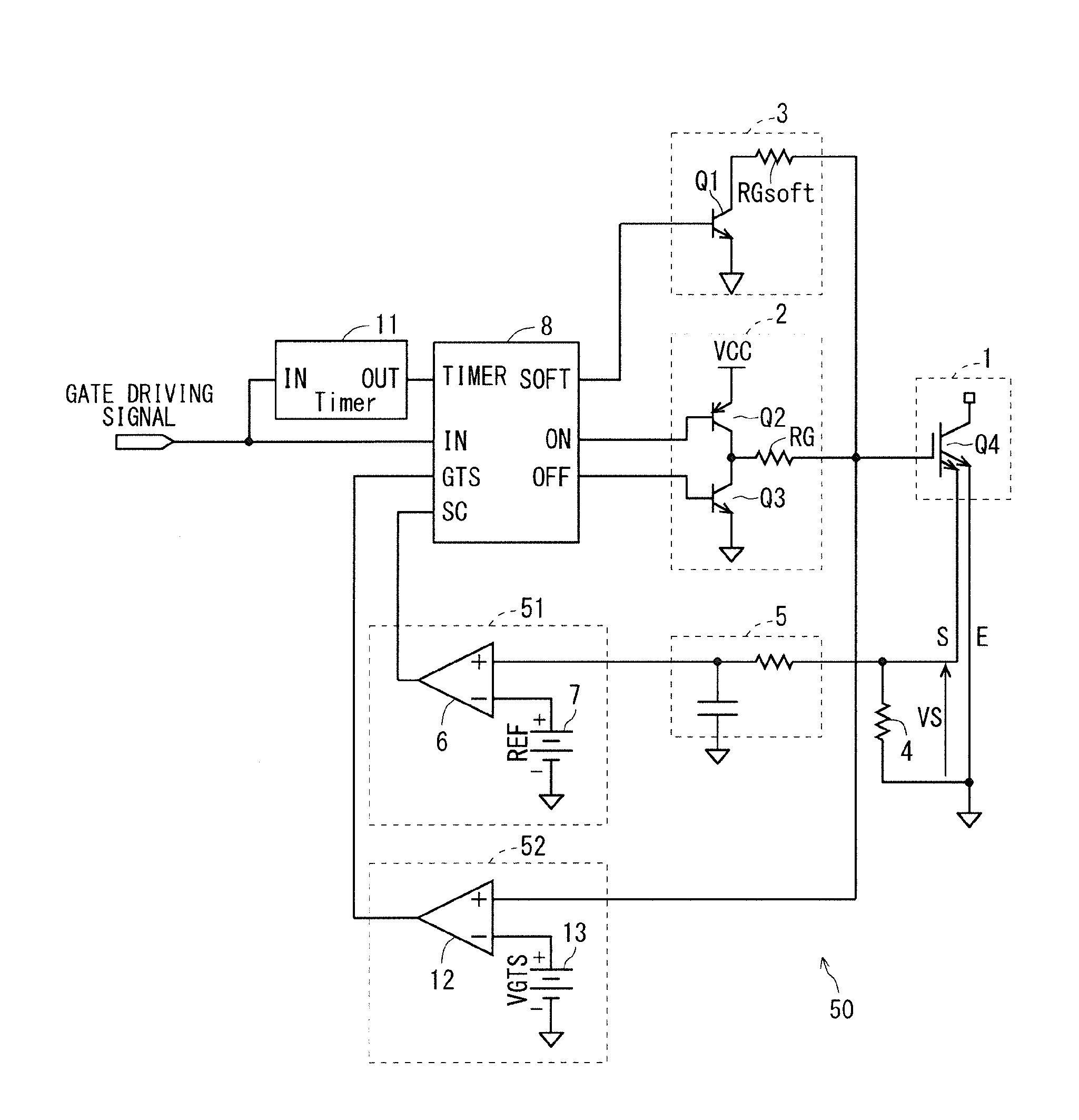 Drive protection circuit, semiconductor module, and automobile