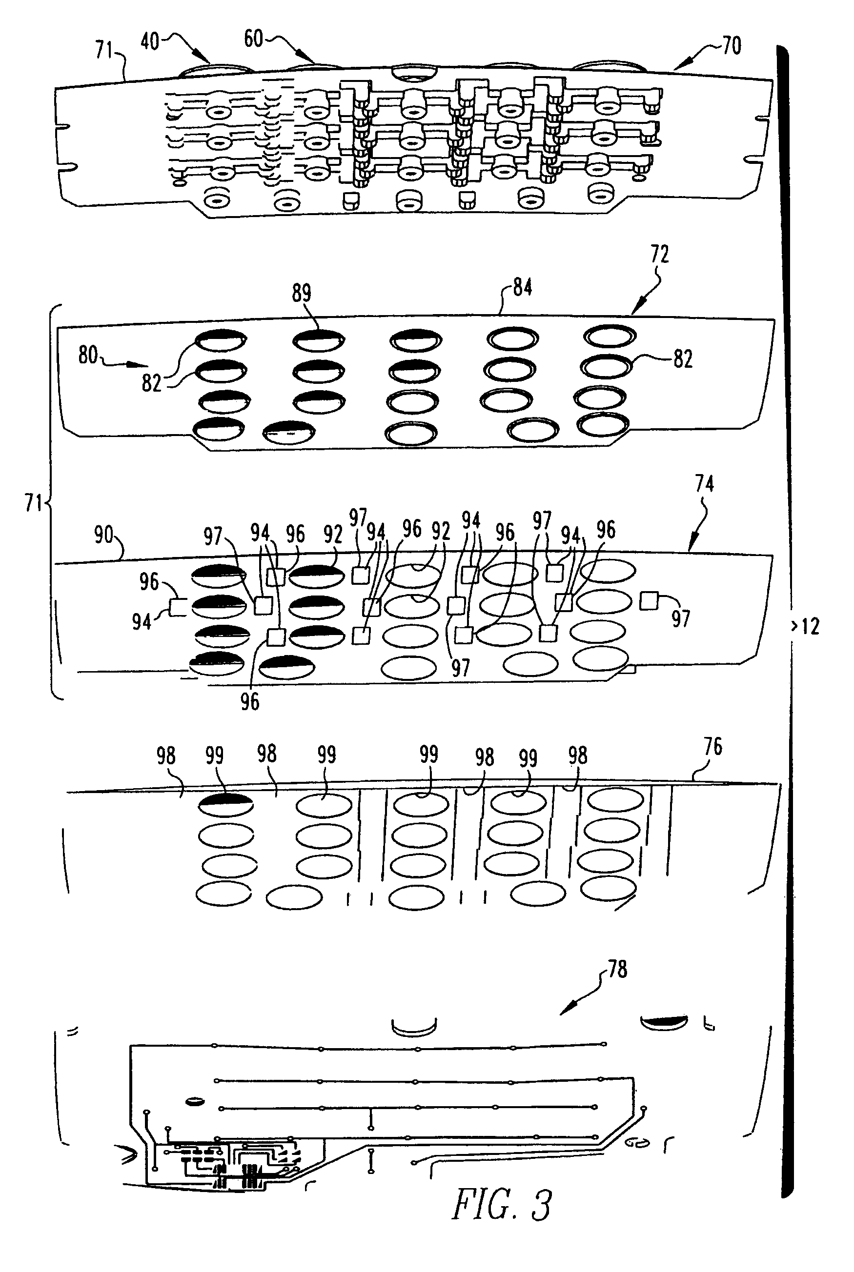 Reduced qwerty keyboard system that provides better accuracy and associated method