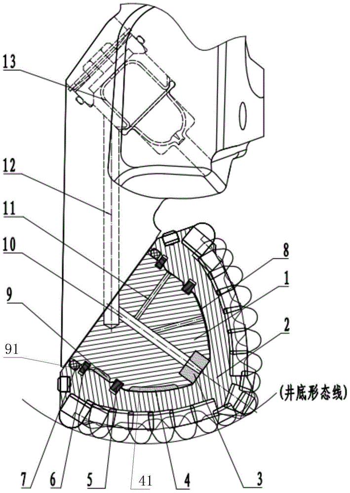 Roller cone bit, tooling for installing roller cone bit retaining ring and installation method of retaining ring