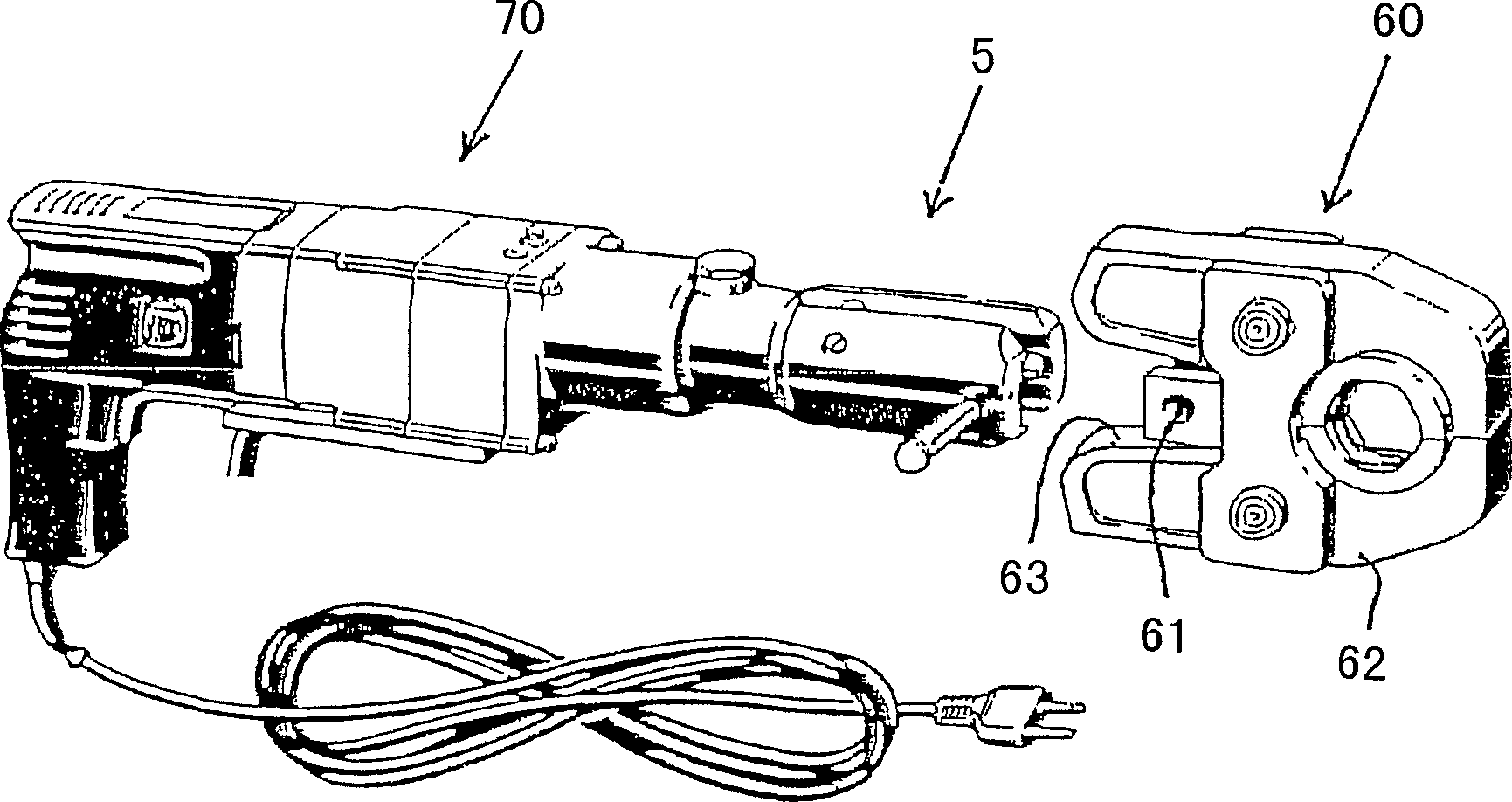 Roll holding unit