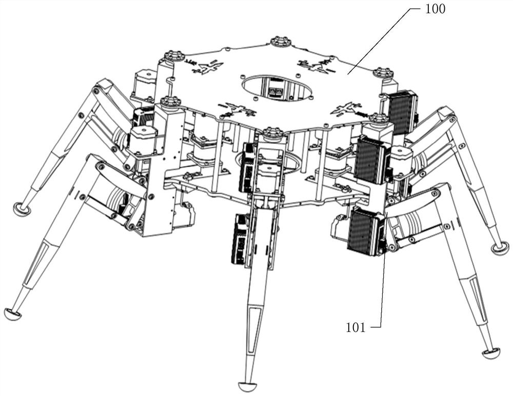 Bionic hexapod robot