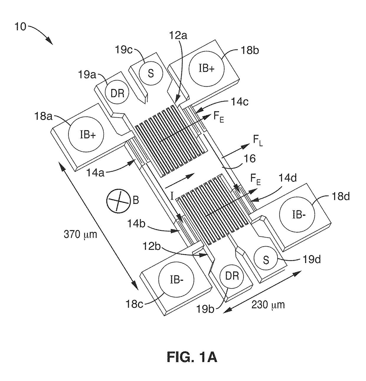 Offset suppression in micromachined Lorentz force magnetic sensor by current chopping