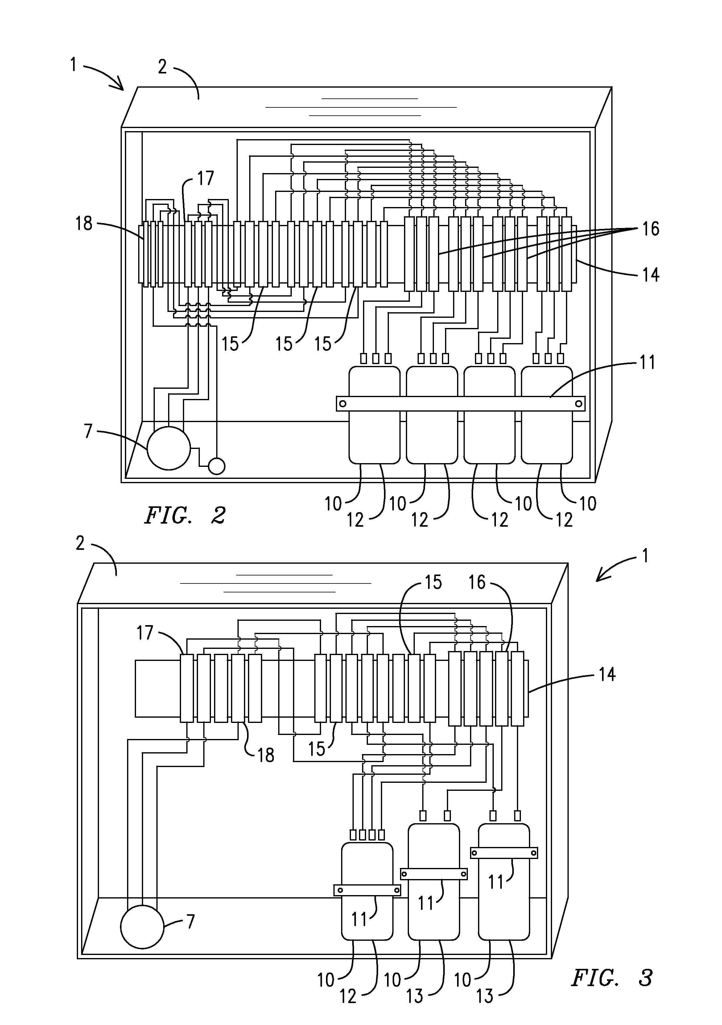 Power factor correction device with adjustable capacitance