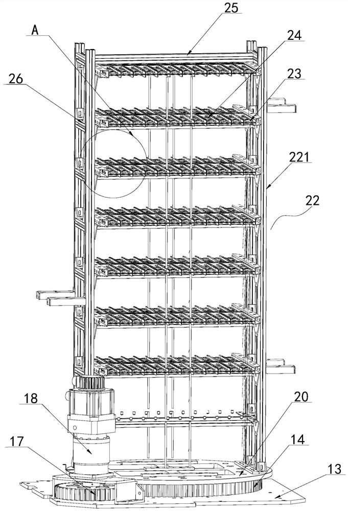 Seal card storage mechanism