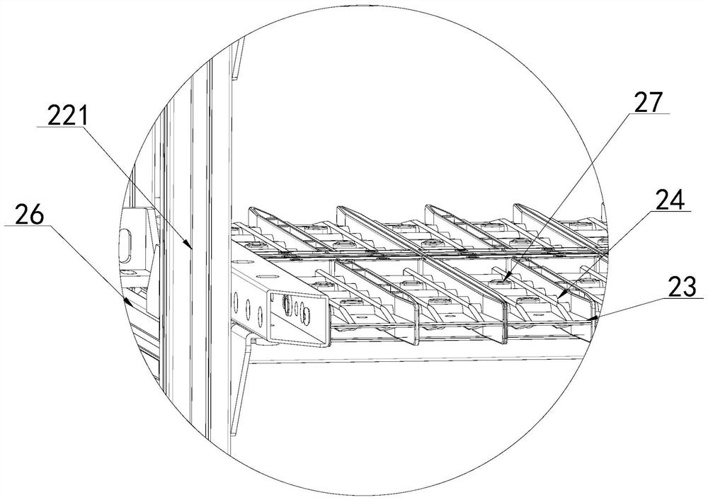 Seal card storage mechanism