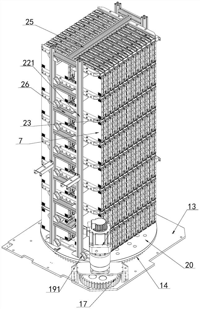 Seal card storage mechanism