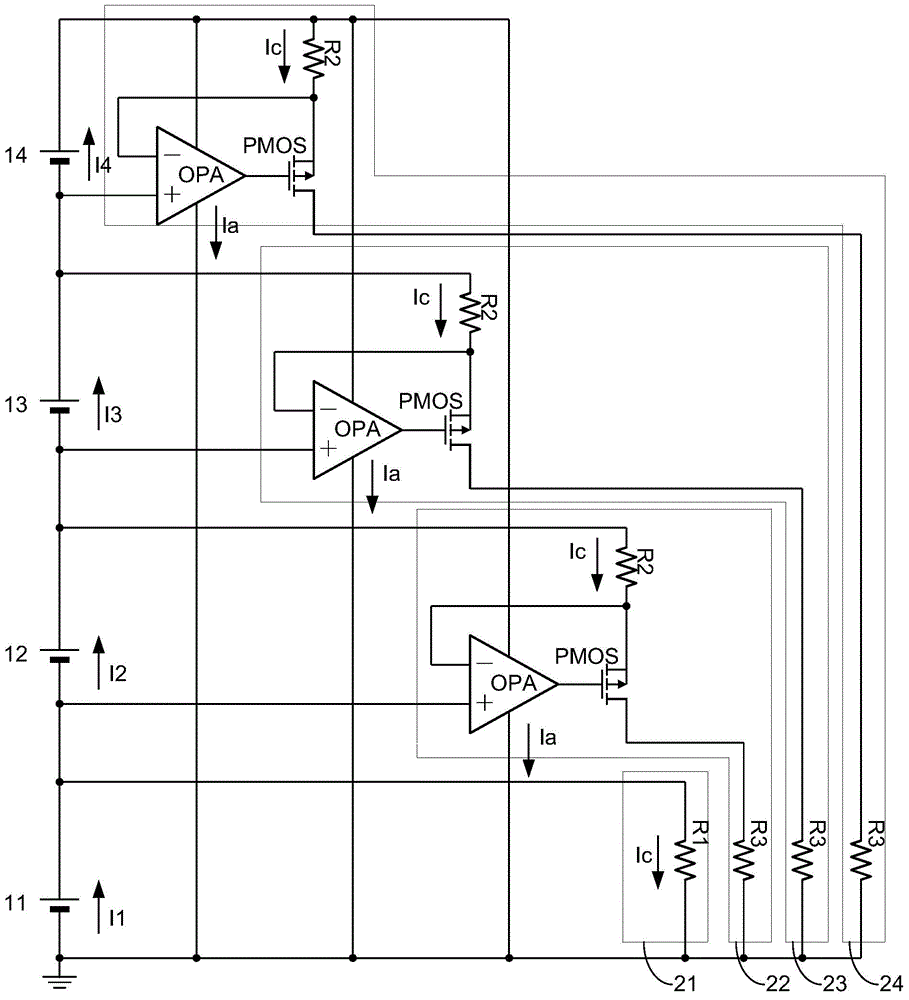 Battery voltage conversion circuit and battery management system