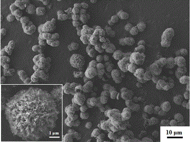 A kind of ionothermal synthesis method of microspherical porous basic magnesium borate and magnesium borate nano superstructure