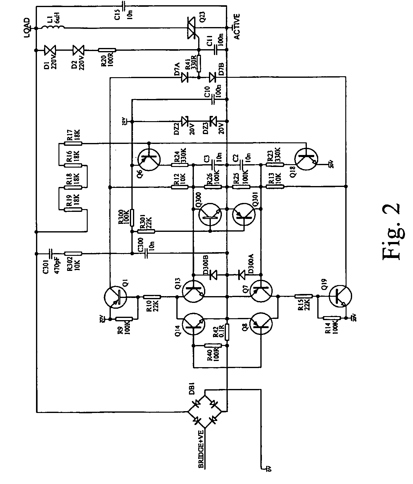 Dimmer circuit arrangement