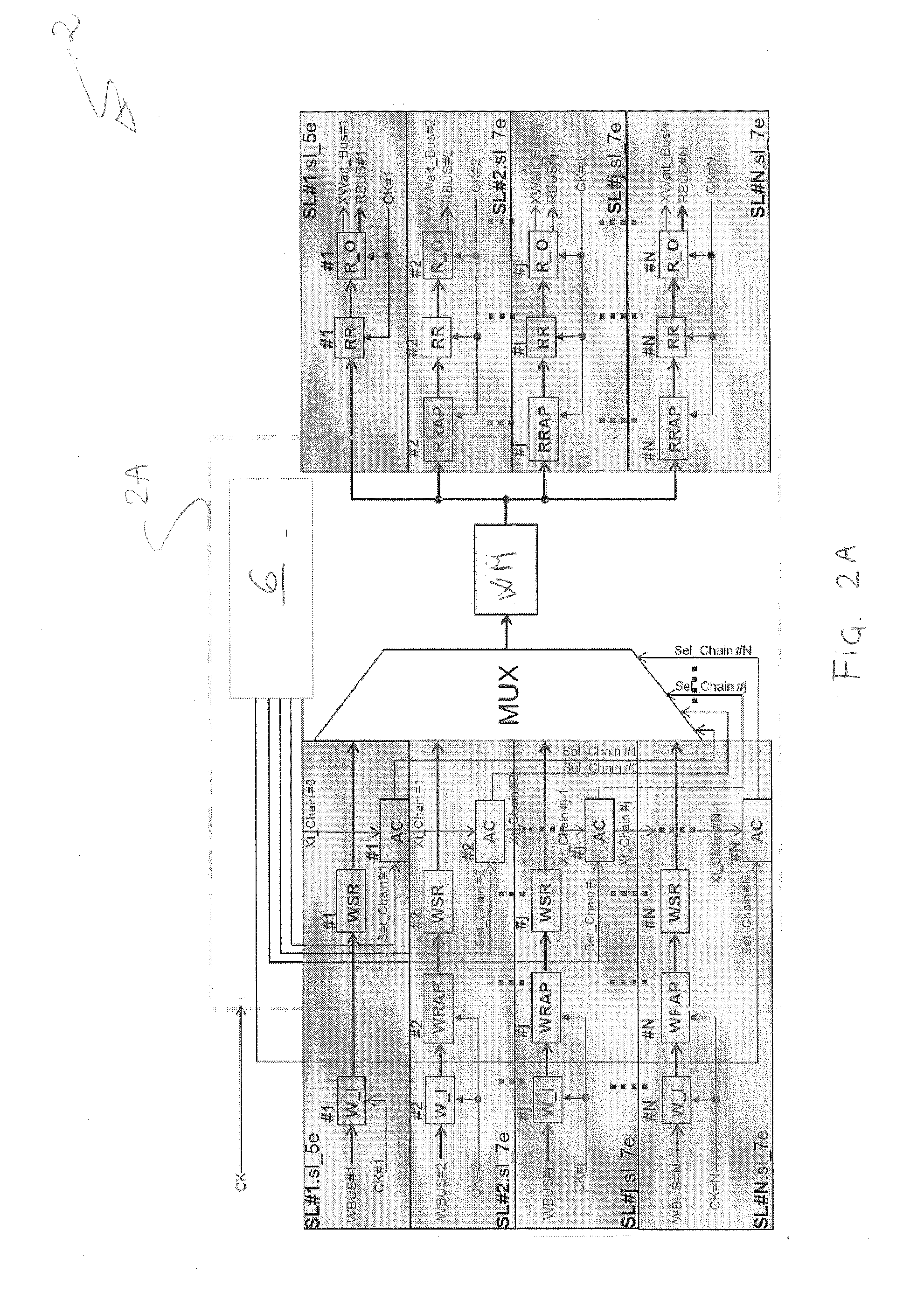 Device and method for writing/reading a memory register shared by a plurality of peripherals