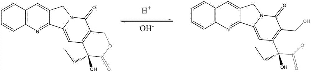 Liquid micellar preparation for increasing active closed-loop rate of camptothecin derivatives as well as preparation method and applications of preparation