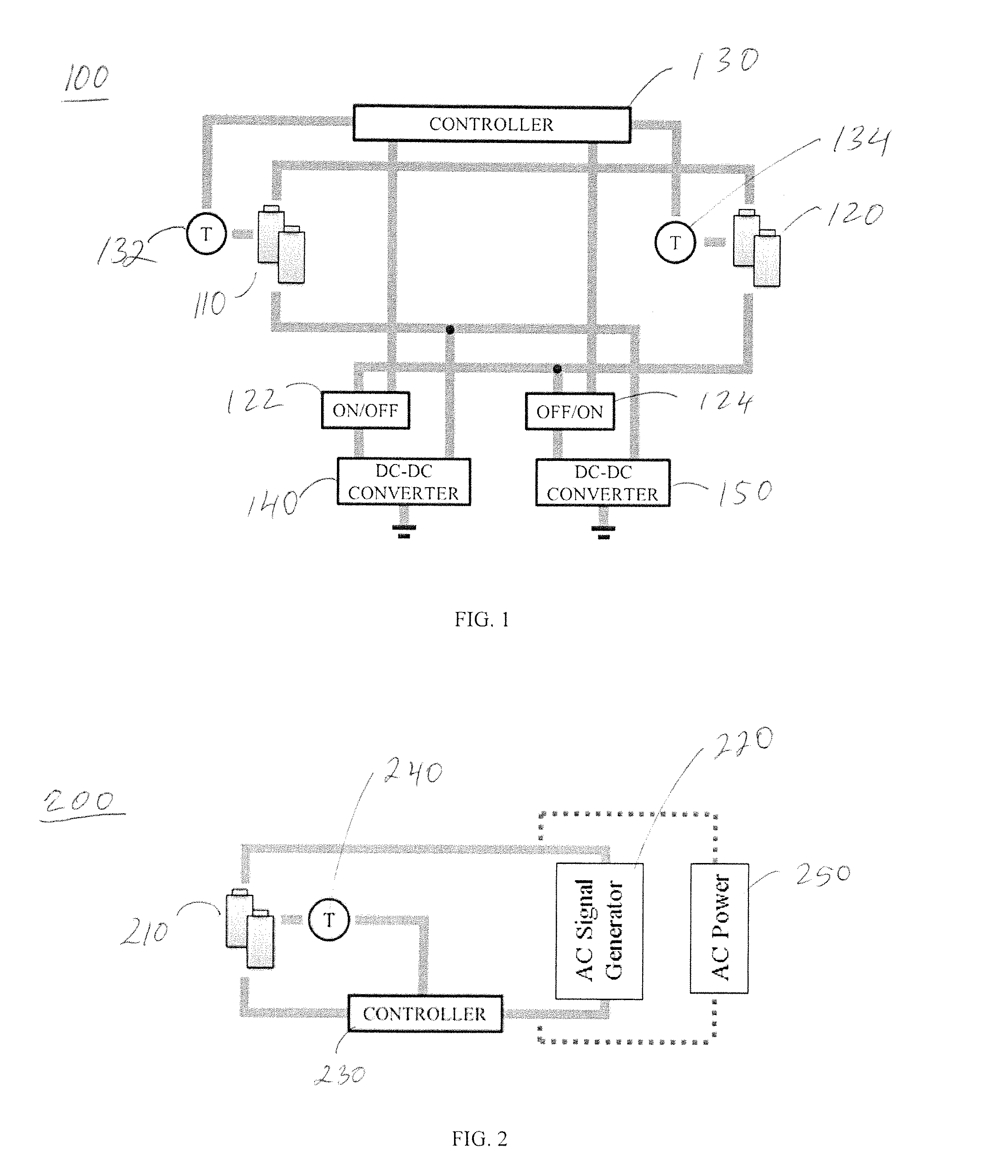 Systems for heating a battery and processes thereof