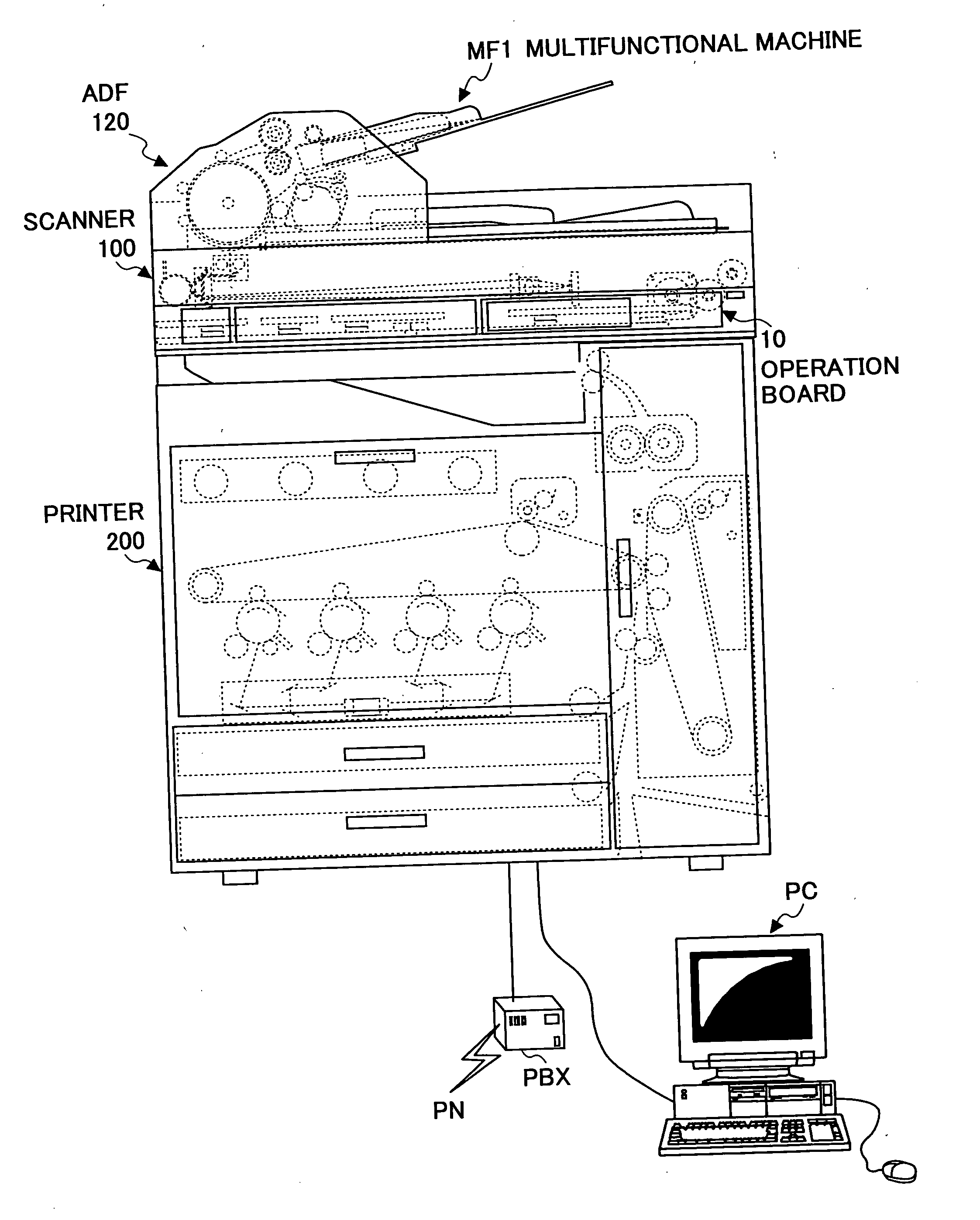 Document reading apparatus and an image formation apparatus