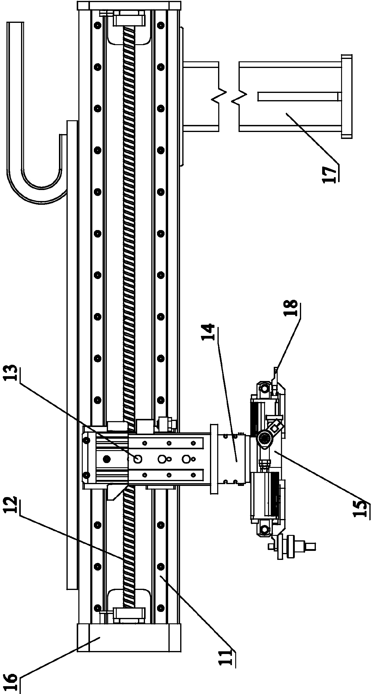 Electric tool gear assembly assembling system