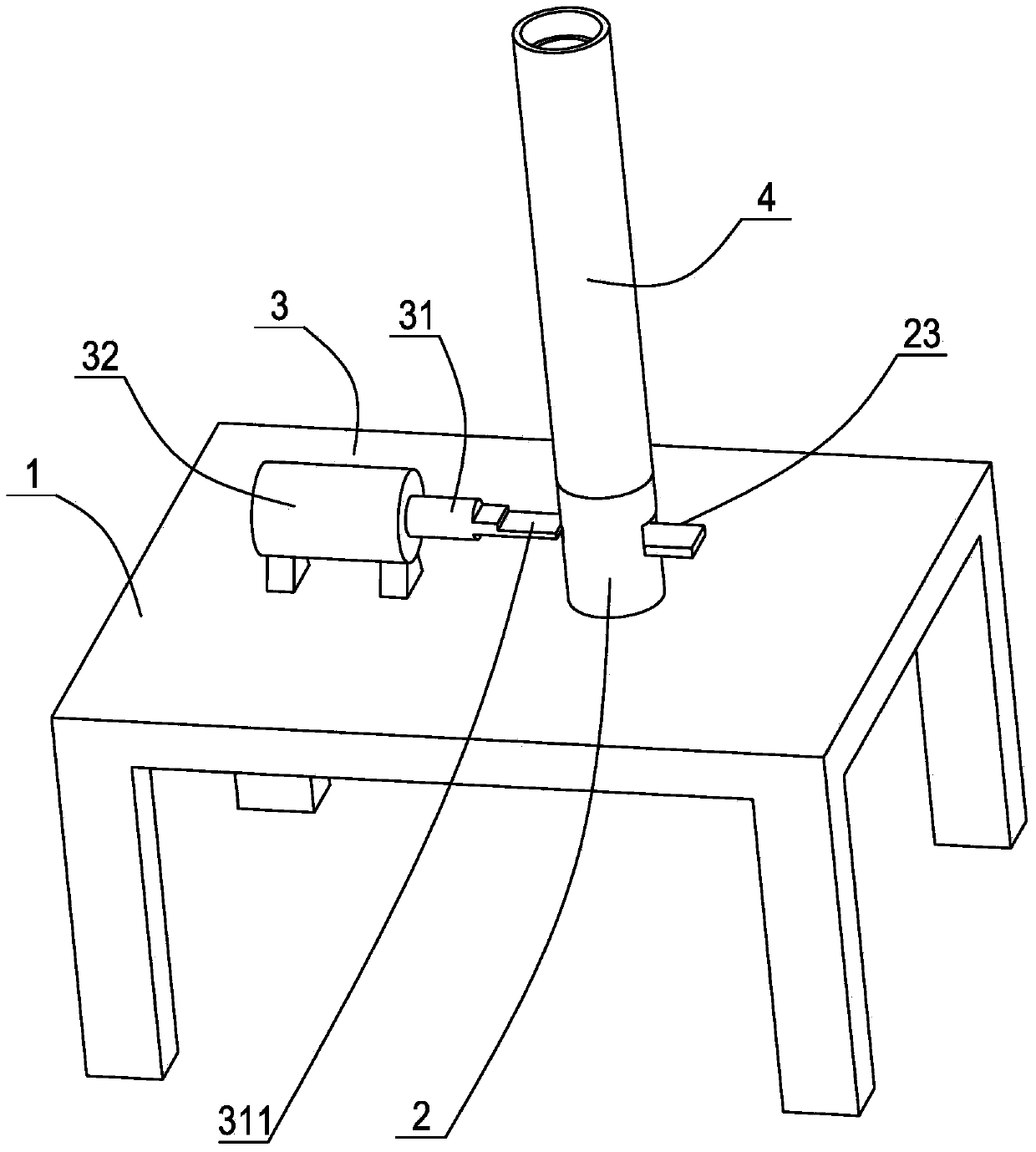 Device and method for installation of magnetic steel of loudspeaker