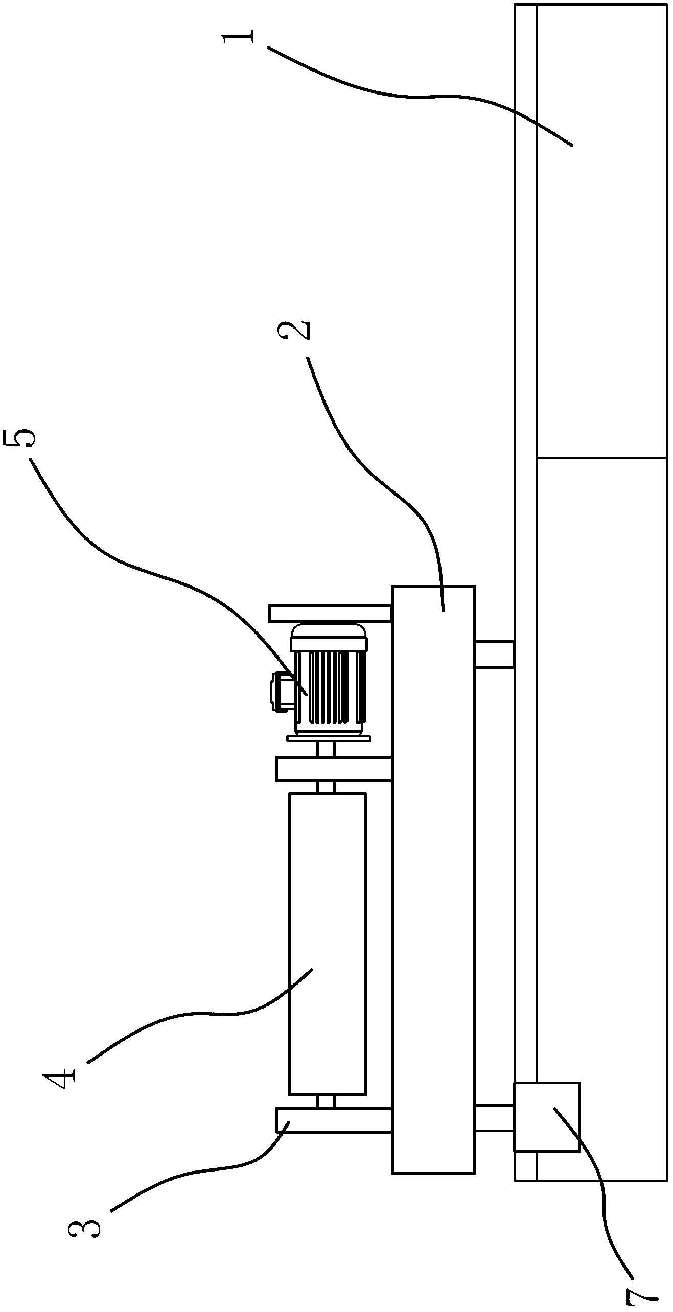 A manufacturing method for a continuous fiber winding reinforced thermoplastic tube and a winding device