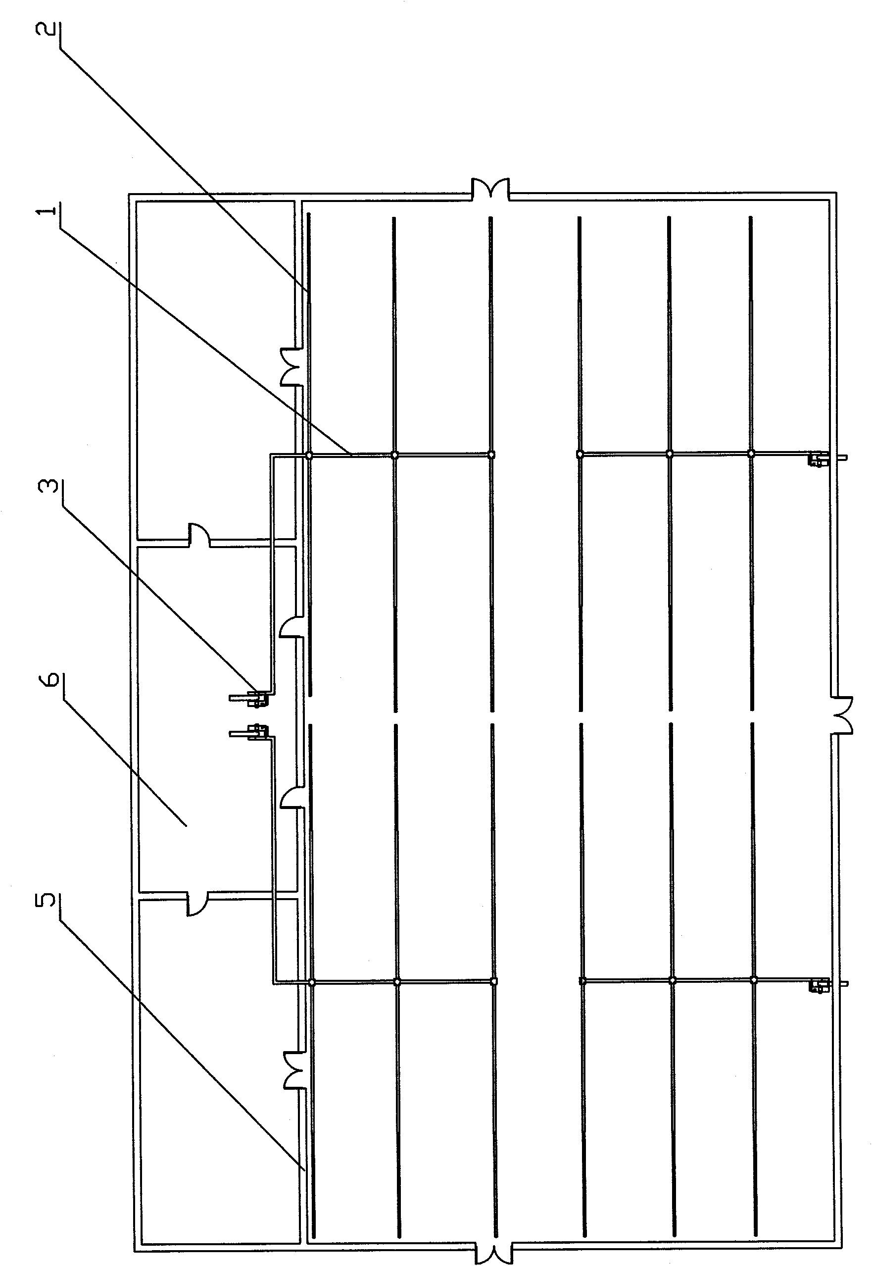 Method and device for preventing moisture condensation of roof of textile workshop