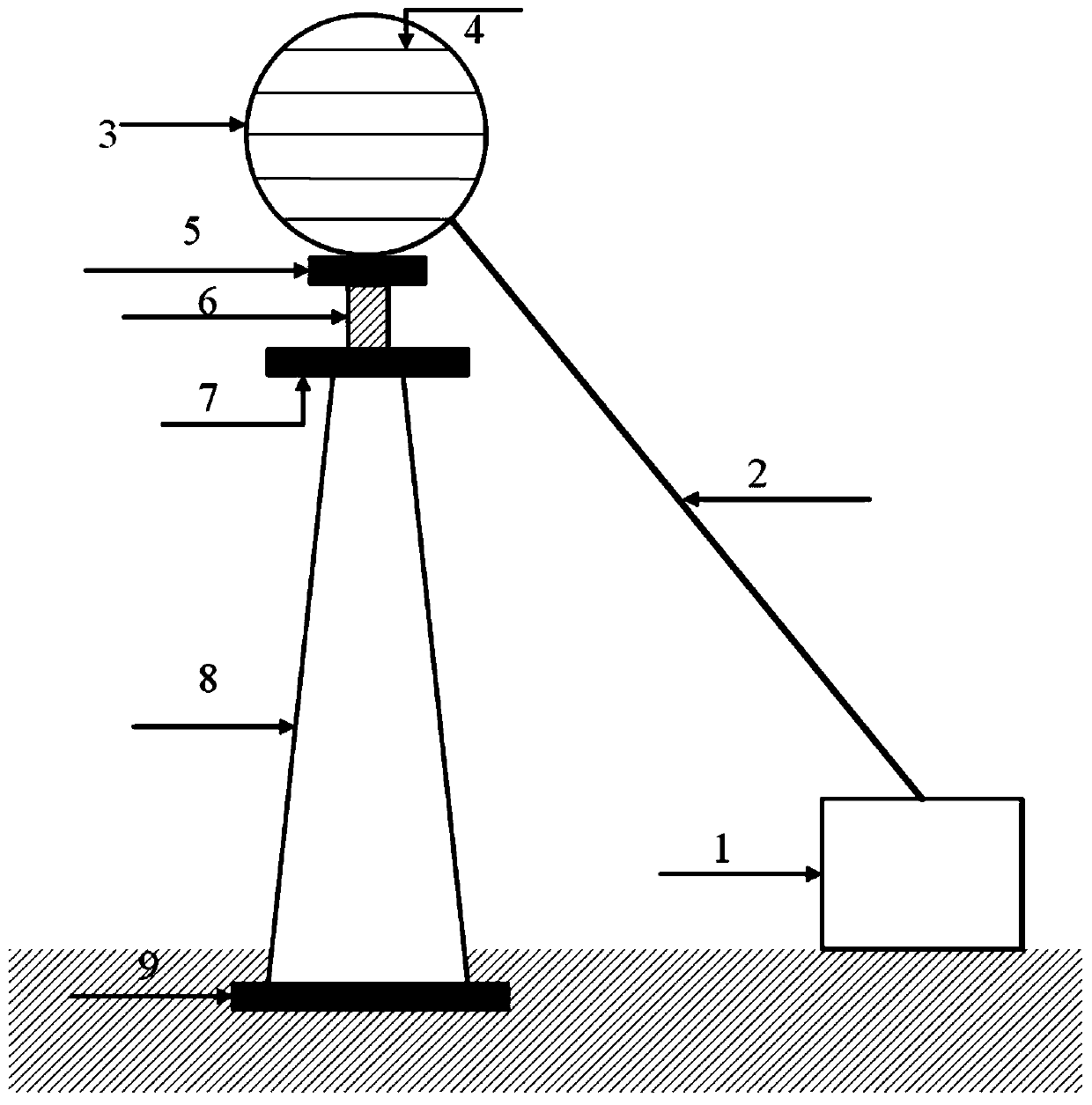 A device for artificially catalyzing rain and snow