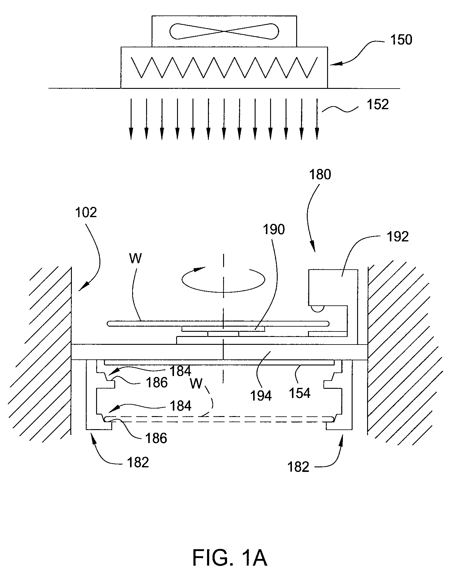 Apparatus for efficient removal of halogen residues from etched substrates