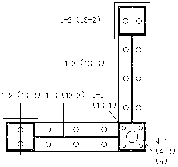 Connection structure suitable for steel structure module buildings