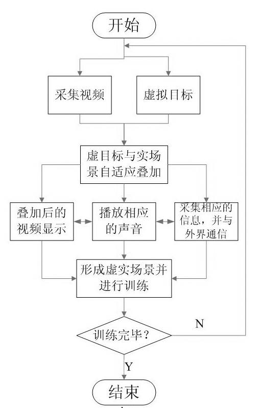 Portable processing platform of false or true scene signals