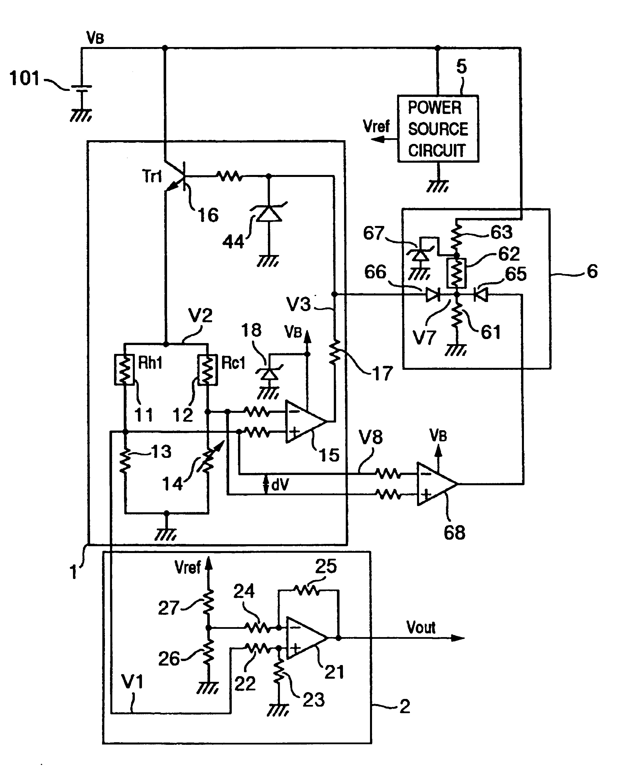 Hot-wire type air flow meter for internal combustion engine