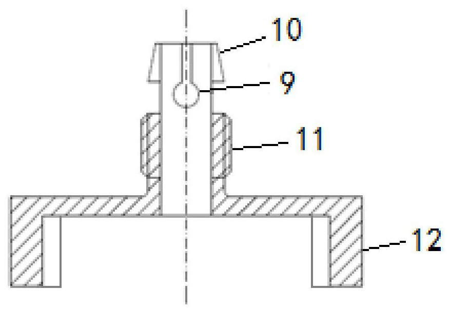 Reactor pressure vessel main sealing surface measuring device