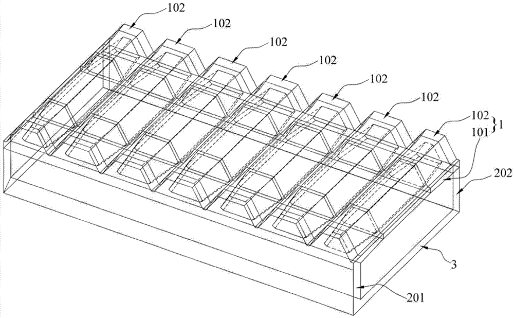 High-stability underground tunnel structure with rectangular cross-section and construction method of high-stability underground tunnel structure