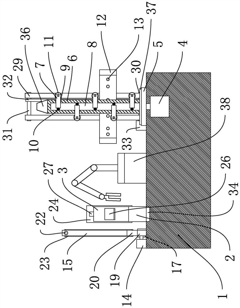 Surface treatment system of pipe fitting for swivel chair