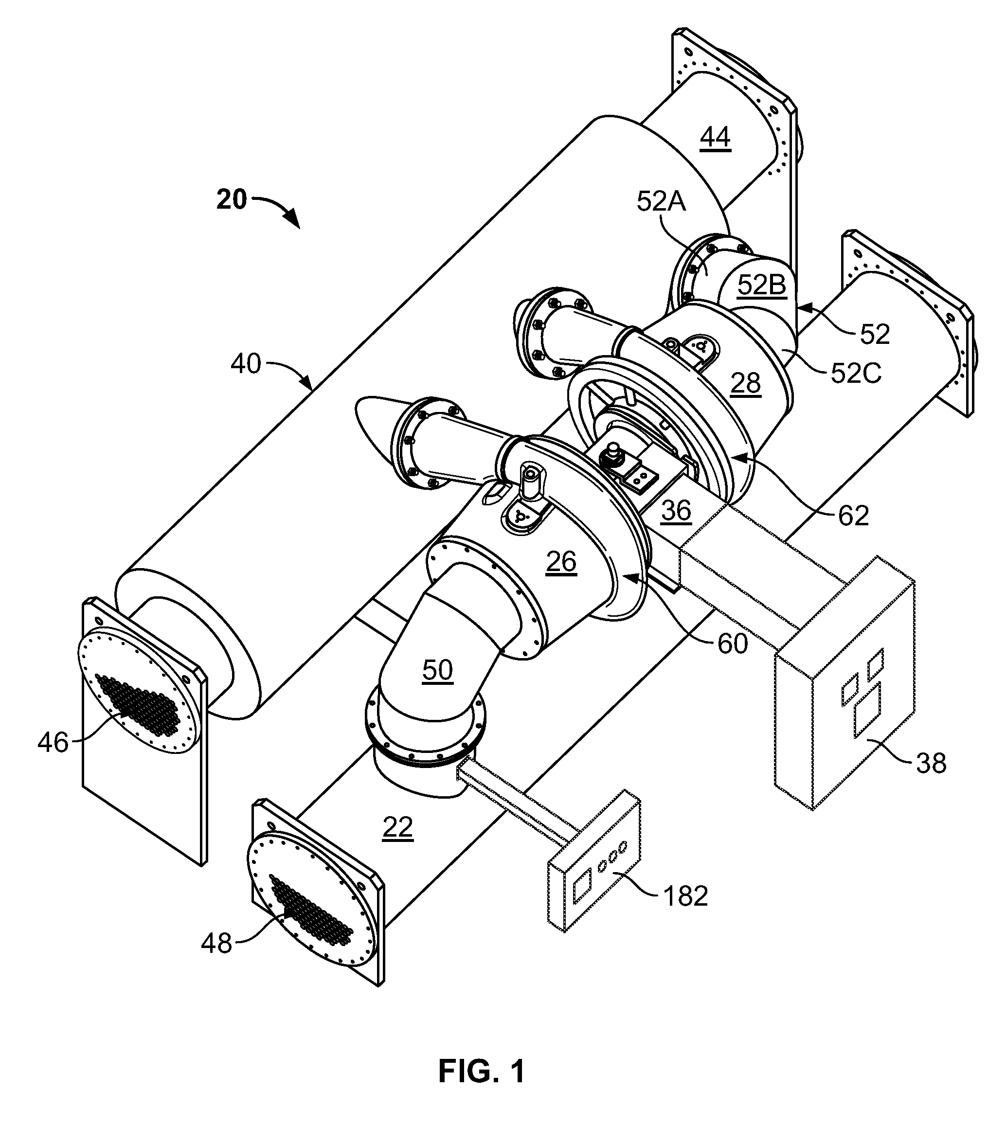 Centrifugal compressor assembly and method