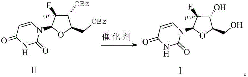 Preparation method of (2'R)-2'-deoxy-2'-fluoro-2'-methyluridine