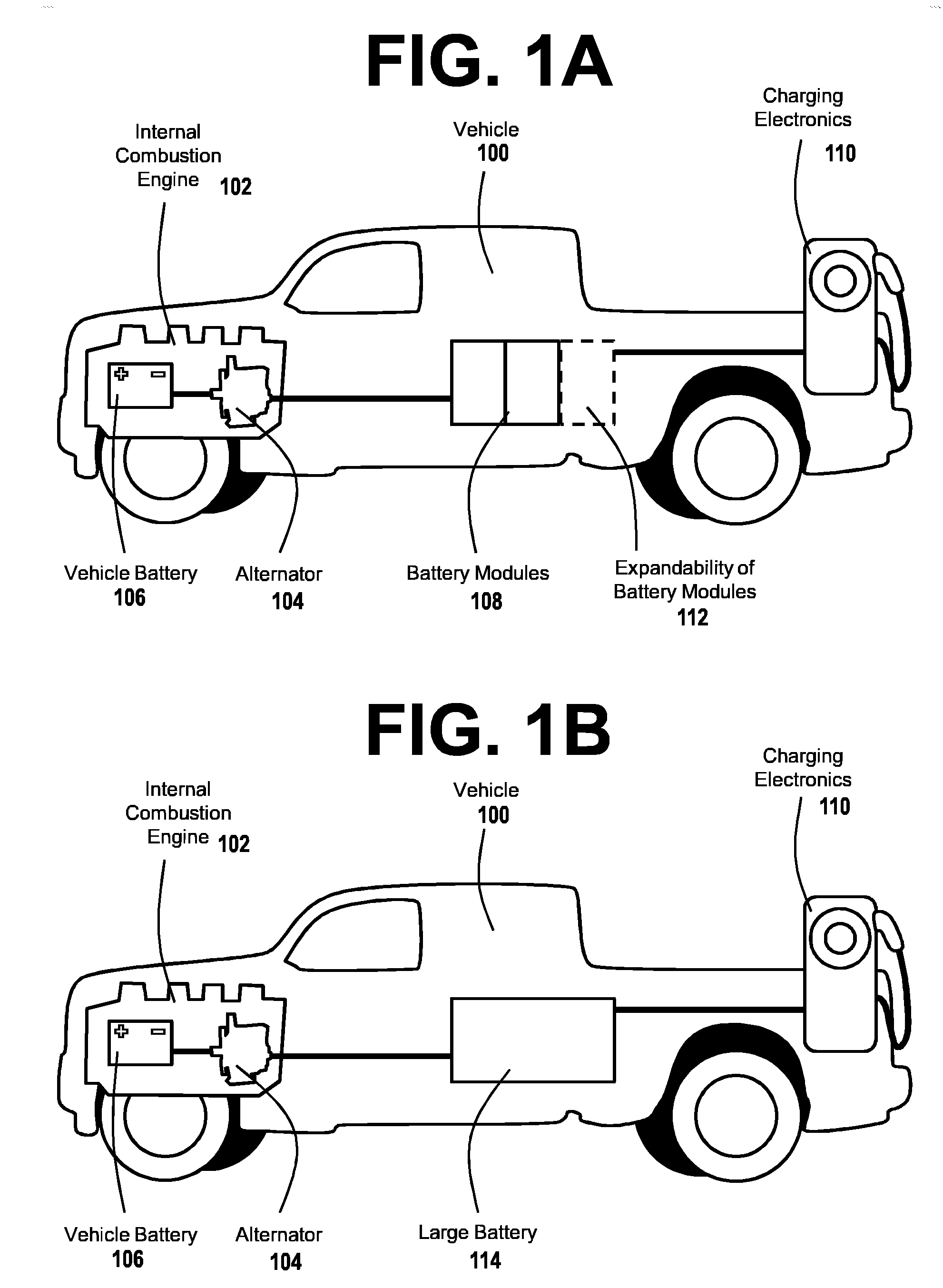 Charging Service Vehicles and Methods with Output Points and Cables