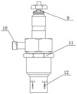 Inlet air heating device of diesel engine