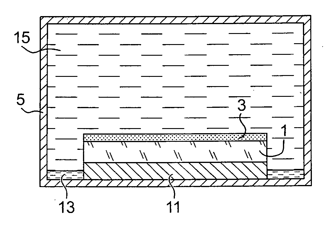 Process for producing thin photosensitized semiconducting films